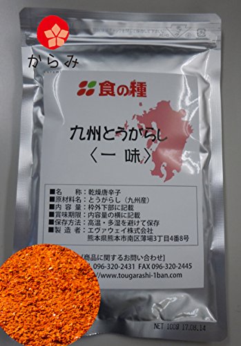 【業務用】からみ 九州とうがらし(一味)100g 国産 一味 唐辛子 とうがらし 粉末 九州一味 詰め替え 九州産