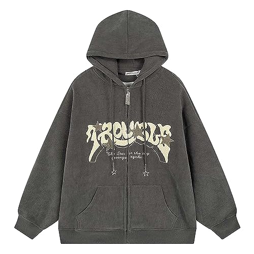 Sweat à capuche brodé femme contre le froid avec tissu doux et respirant