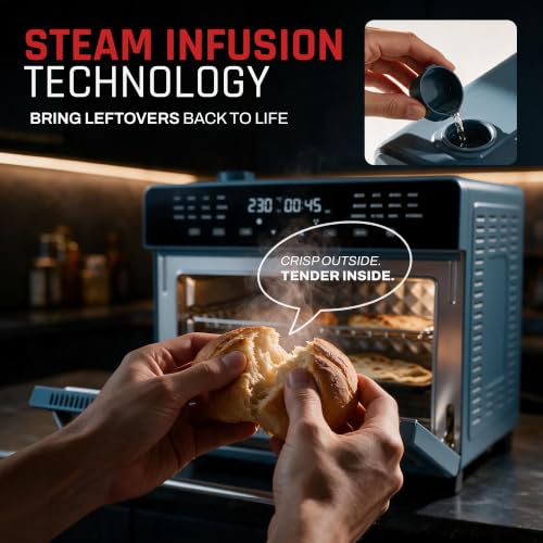 Image of Domestica Elio Pro 24 in 1 Digital Air Fryer Oven & Toaster, 30 L, 1700 W