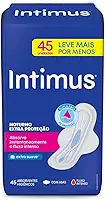 Intimus® Absorvente Noturno Extra Proteção Cobertura Suave, 45 unidades