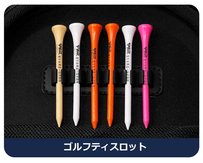 Amazon | キャディバッグ 4輪キャスター ポータブルゴルフバッグ