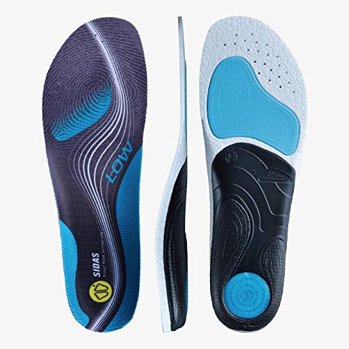 【SIDAS】シダス 3feet アクティブ LOW JP M(25.0cm-26.5cm) 311898303 インソール 中敷き アーチサポート ランニング マラソン 衝撃吸収 推進力