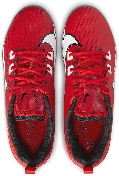 Nike Vapor Edge Speed 360 2 DA5455-616 University Red/Anthracite/Summit White/White Men's Football Cleats Size 12 US4