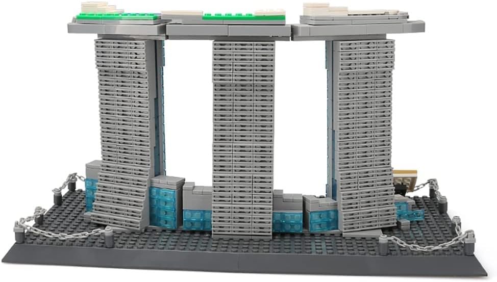 Amazon | 881 個マリーナベイサンズシンガポールビルディングブロック