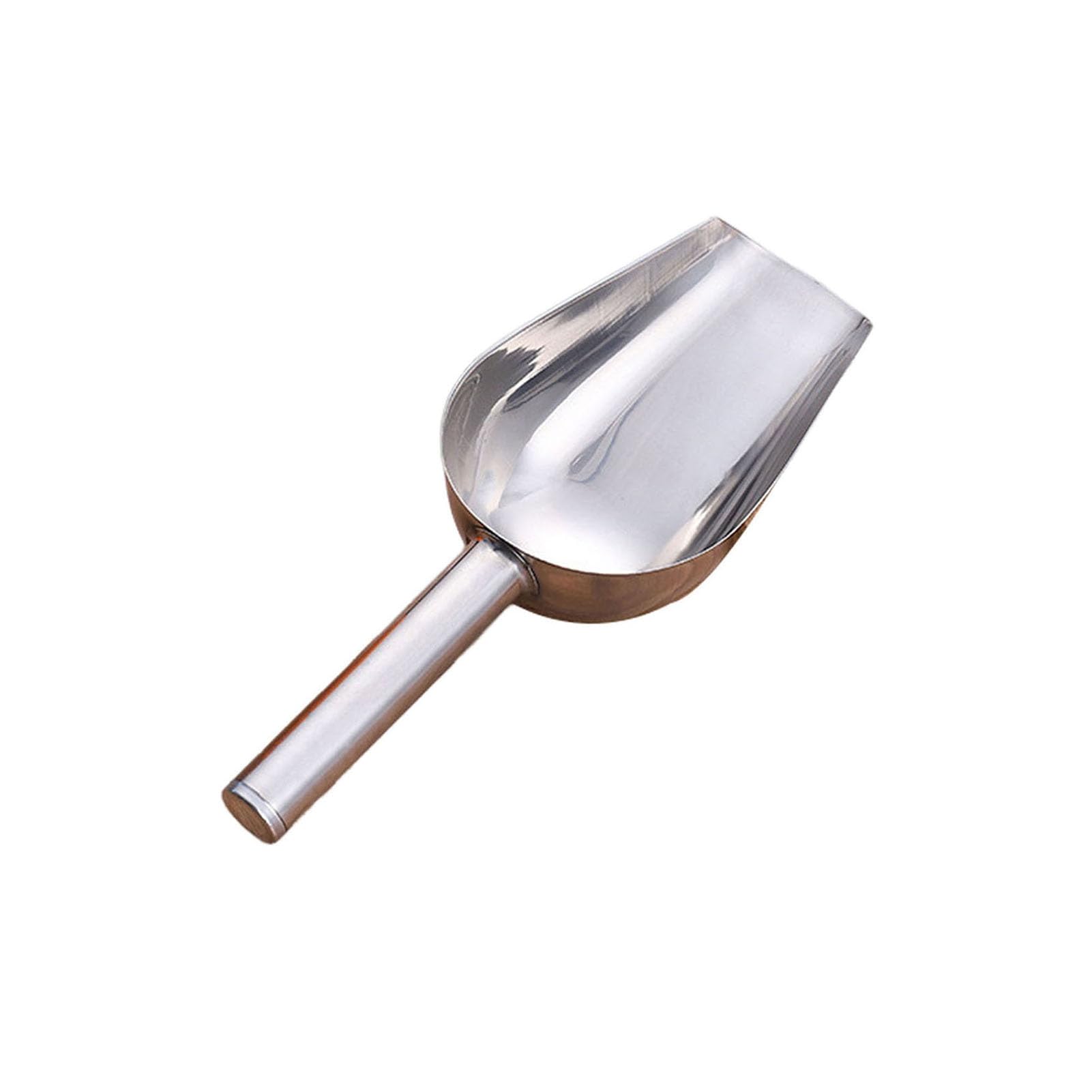 Stainless Steel Ice Scoop, Multipurpose Metal Ice Scoop for Ice Machine, Small Ice Scooper for Ice Bucket, Kitchen Gadgets Cookie
