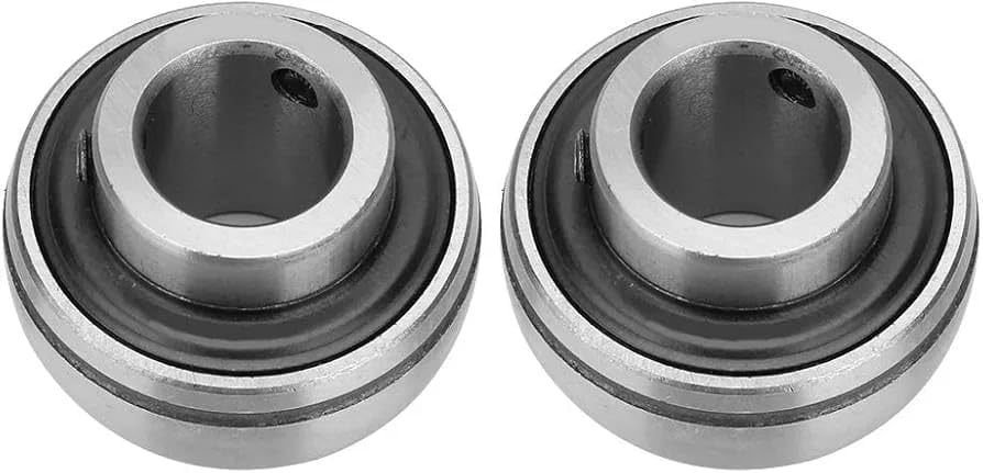 UC205 Insert Bearing 25 mm Bore | Pillow Block Bearing Insert | High Load Chrome Steel | Set Screw Locking | Industrial & Agricultural Machinery Use| Pack of 2-picture-12