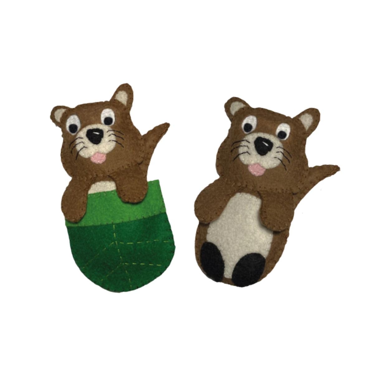 creativecraftingworld Knitty Critters – Bedtime Buddies – Ollie Otter| Beginner-Friendly Crochet Craft Kit with Recycled Yarn