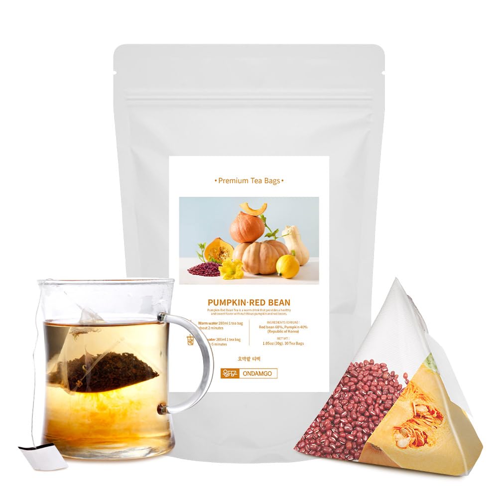 ONDAMGO White Pumpkin-Red Bean Tea 30T Warm Tea 1.05oz / 호박팥차