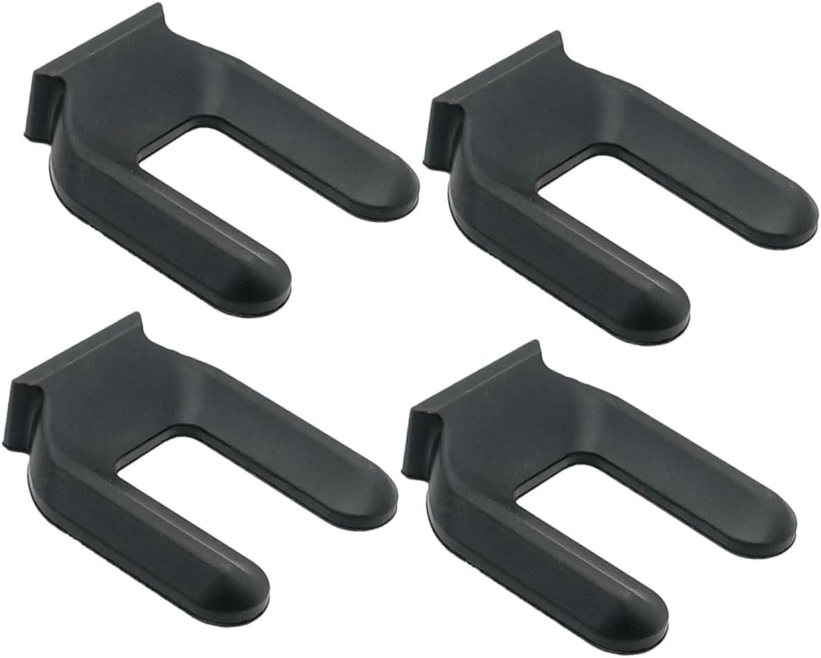 Gadpiparty 12 Pcs Wheel Retainer Anti Skid Pads for Furniture Automobile Mattress Slide Stopper Tire Chocks Dash Small Bed Wheel Stopper Mini Caster Wheels Low Profile Focus from Rubber Black