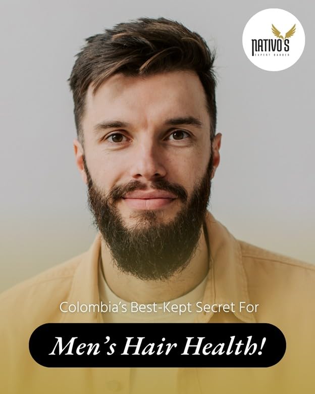 Miniatura 4 de Nativo's Crema para peinar el cabello y tratamiento de crecimiento para hombres y mujeres  Mascarilla engrosadora del cabello con miel de abeja y