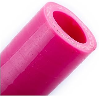 3" ID: 76mm Acoplador de manguera Turbo Intercooler Tubo Negro Azul Rojo Rosa Amarillo Naranja Verde Gris Blanco Púrpura (Color : Pink)