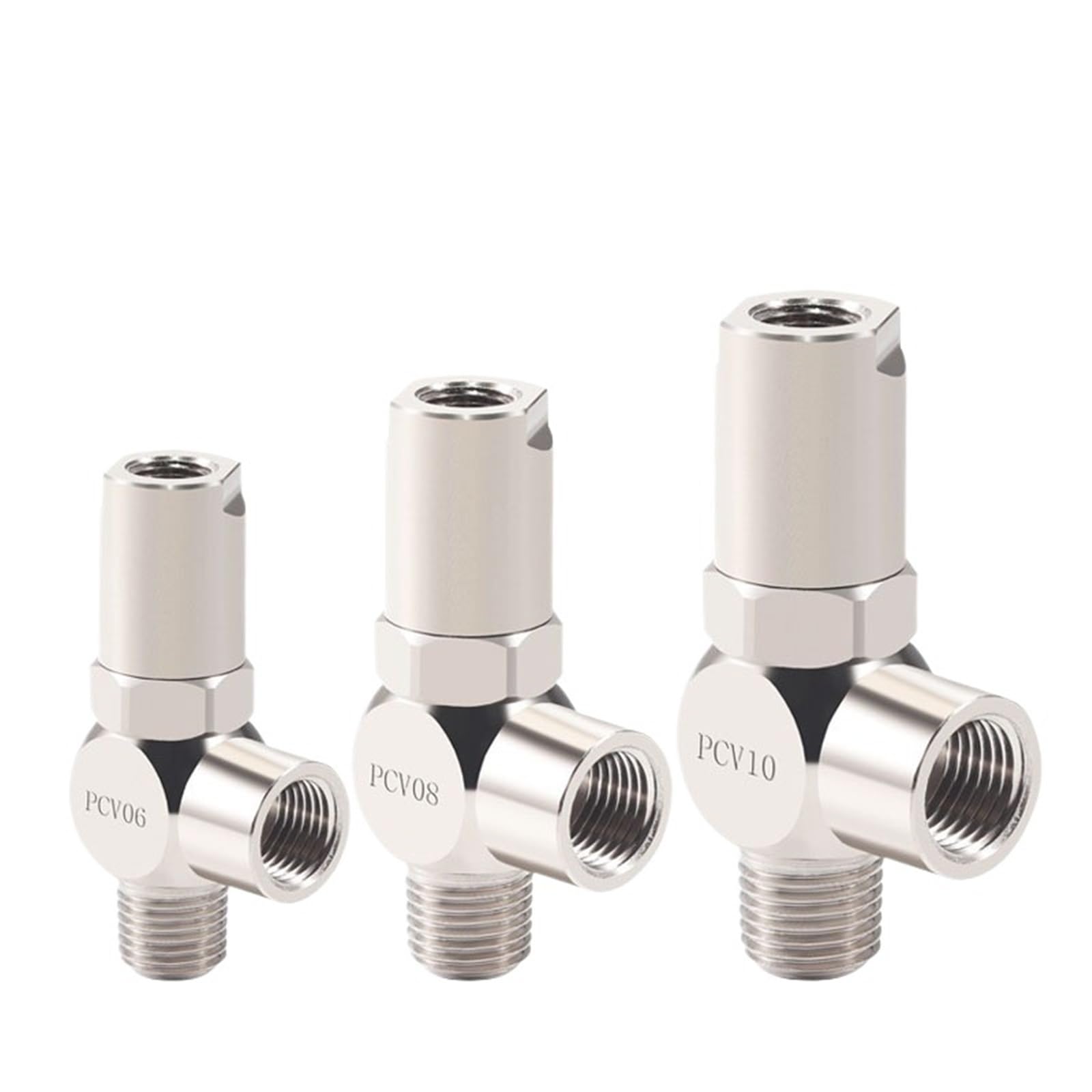 Raccord PCV06 contrôle pneumatique haute précision pour tube d'air