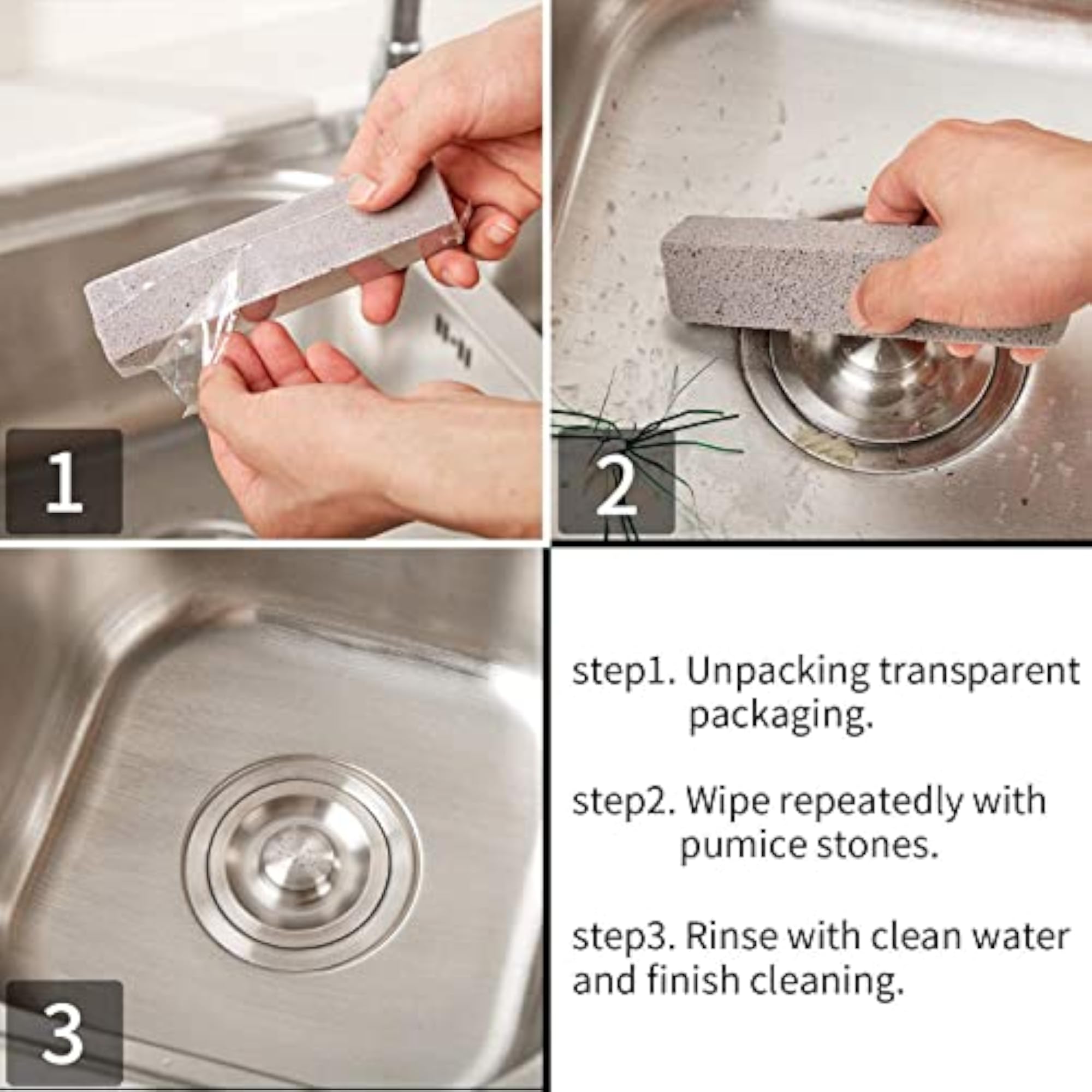 72 Pcs Pumice Stick for Cleaning, Exfoliation Tool