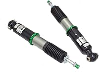 Vista 5 de Rev9 R9-HS2-110 Hyper-Street II Kit de bajada de suspensión de coilover de amortiguador, amortiguador monotubo con ajuste de rebote de 32 clics