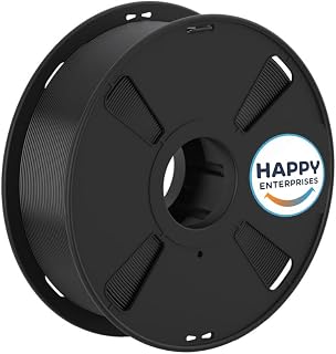 Happy Enterprises Shop 3D Printer Filament PLA, Black, 1kg Spool Price In India