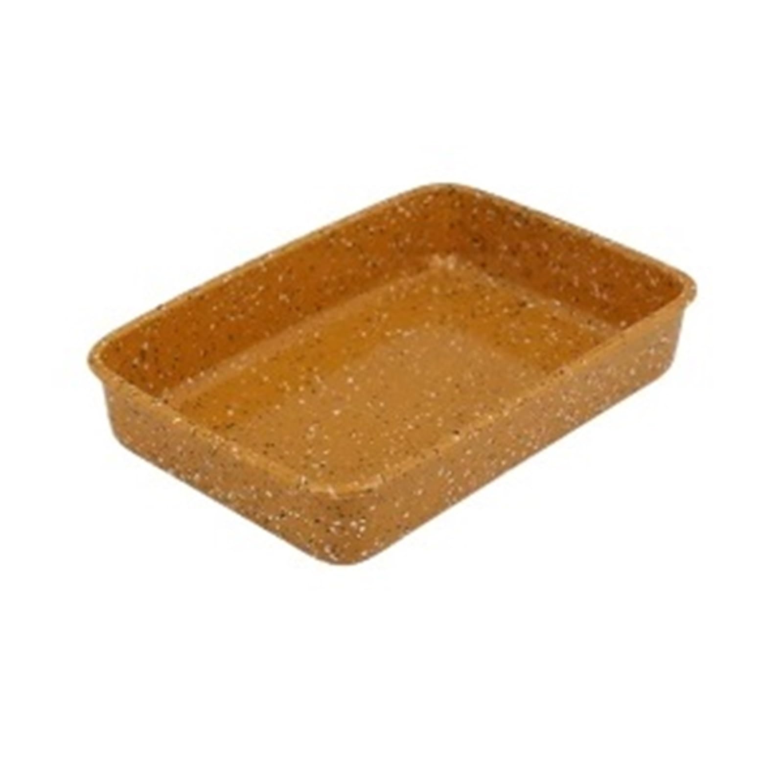 Dh2yjnbf3 Baking Dish Rectangular Ceramic Dinner Plates for Use in Both Microwave Casserole Dish for Oven(Orange,Small)