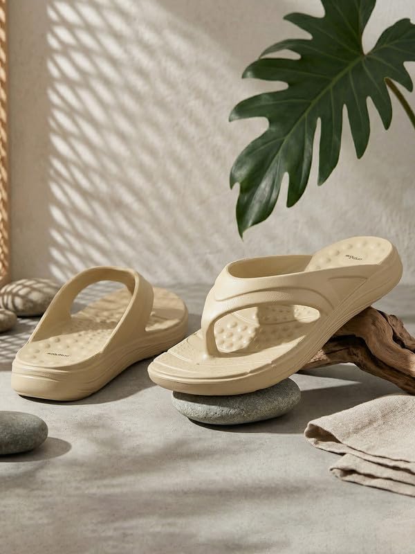 Image of ACTION Acupressure Slippers for Men | Orthopedic Flip Flops | Reflexology Foot Massage Slippers | Soft, Lightweight, Anti-Skid, Comfortable Daily Wear