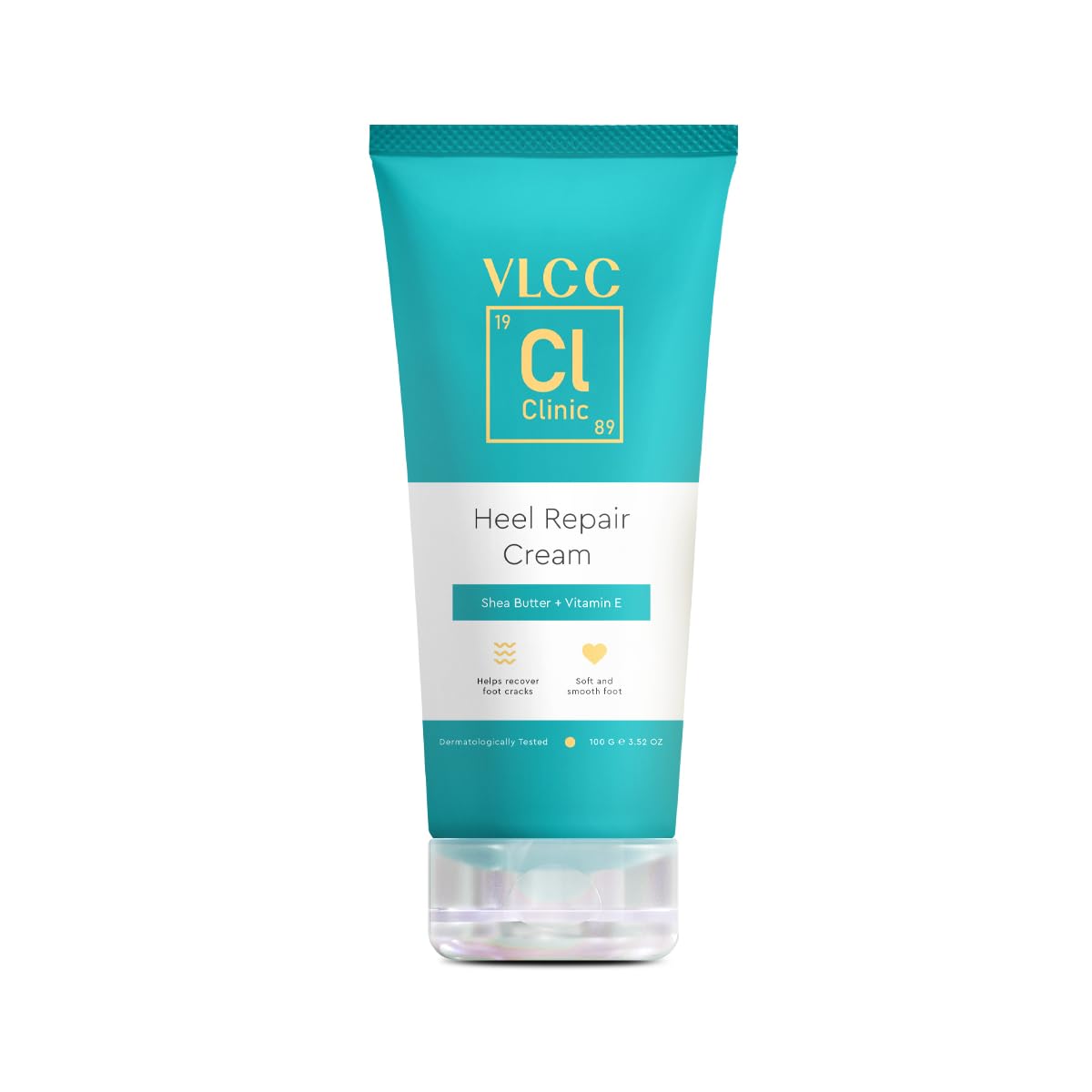 VLCC Clinic Heel Repair Cream - 100g | Exfoliating and Moisturizing Foot and Heel Cream | Softer, Supple, Smoother Feet | Dermatologically Tested | Hydrating Cream for Dry and Cracked Heels-image-35