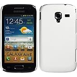 Coque Rigide pour Samsung Galaxy Ace 2 - gommée blanc