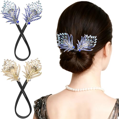 Zimocepuz Moldeador de Moños, Creador de Nudos de Cabello, Cinta para el Cabello, Accesorios para Estilizar el Cabello, Ayuda para Moños de Damas