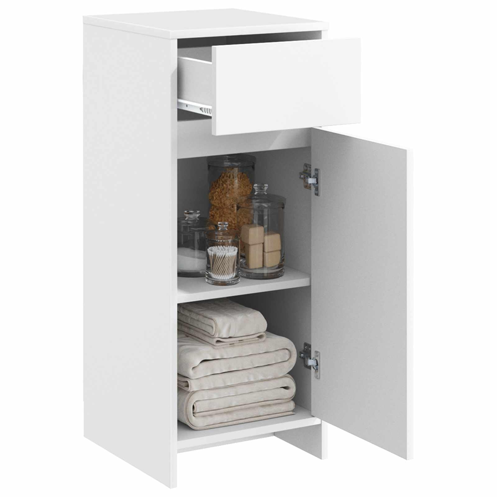 vidaXL Mueble de Cuarto de Baño Blanco 35 x 36,5 x 85 cm