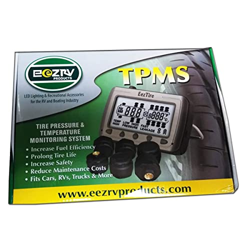 EEZ RV Products EEZTire-TPMS10AT-New Tire Monitoring System