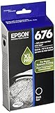 Epson T676XL120 DURABrite Ultra 676 Inkjet Cartridge -Black