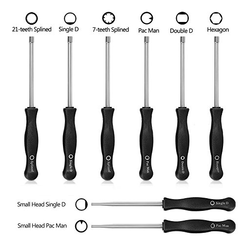 Senrob 8 Pcs Carburetor Adjustment Tool Kit, Tune-up Adjusting Tool for Common 2 Cycle Carburetor Engine (8 Screwdrivers with Case) - Thumbnail 3
