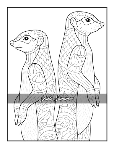 100 Animals: An Adult Coloring Book with Lions, Elephants, Owls, Horses, Dogs, Cats, and Many More! - Image 63