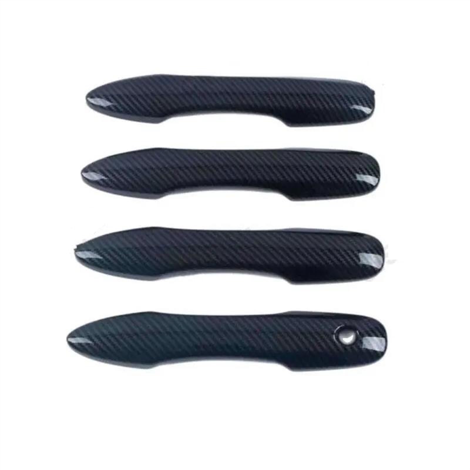 KJHOPY Car Accessories Exterior Door Handle Bowl Trim Cover Frame for Toyota for Corolla for Altis E210 19-23 Exterior Door Handle(Carbon4)