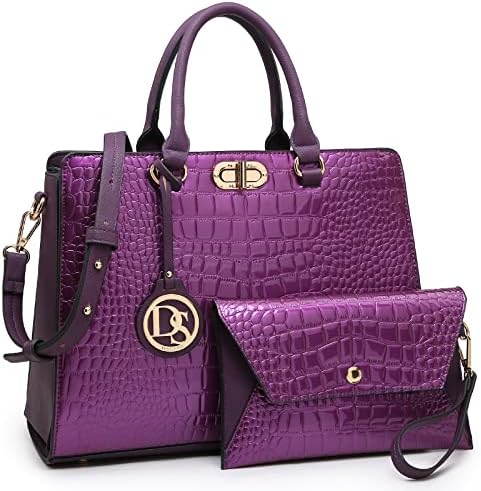 Dasein Handbags for Women, Work Bag for Women, Top Handle Tote Ba...