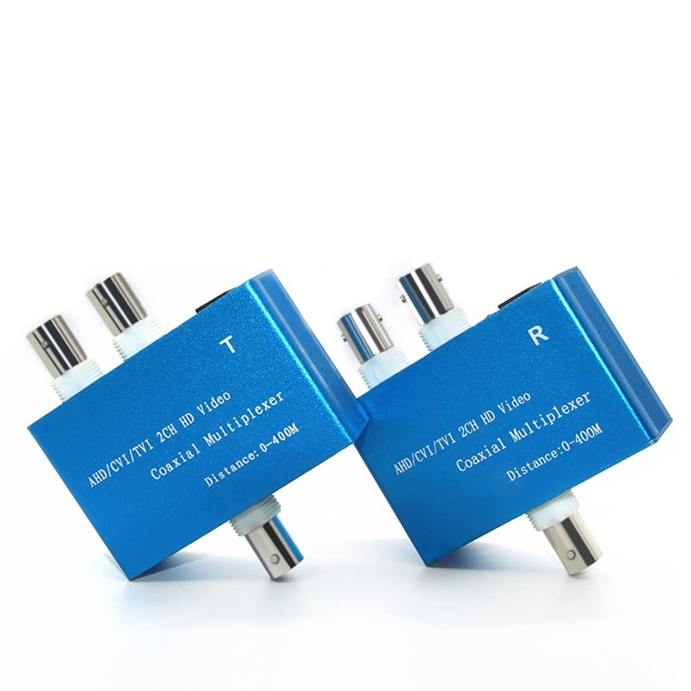 1080P AHD/CVI/TVI / 2CH HD Multiplexor de vídeo coaxial (Vídeo de 2 canales en una transmisión por cable coaxial)