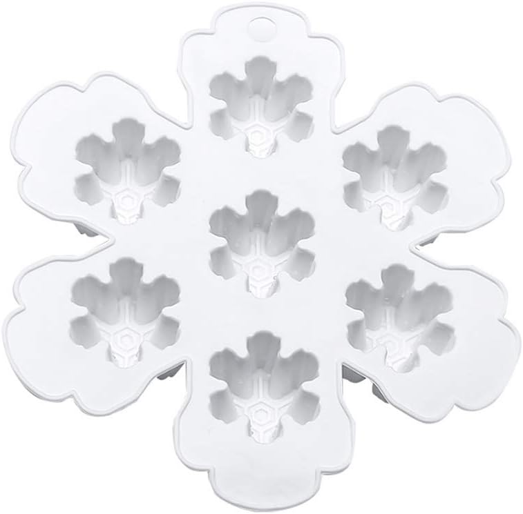 stampo in silicone per fiocchi di neve fondente