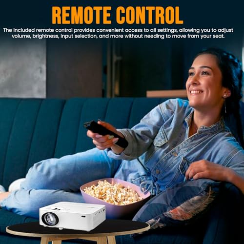 Mini proyector portátil multimedia Technaxx TX-113 con HDMI y USB 4