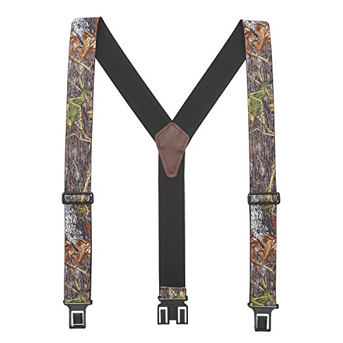 PERRY SUSPENDERS 2 Camoflage Suspenders Mossy Oak.