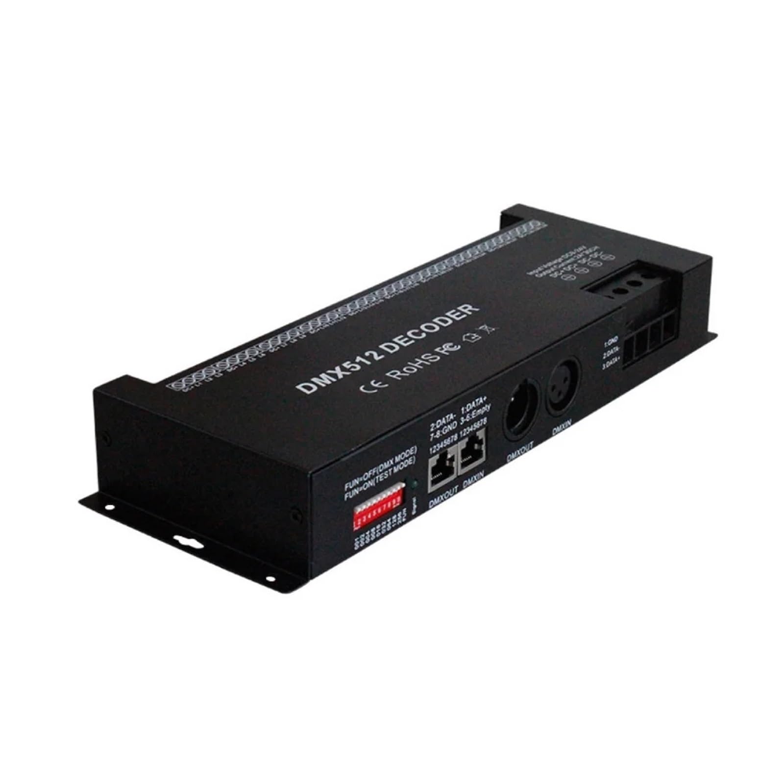 DMX512 decoder dimming Driver RGB 30CH LED Controller Suitable for DC9V-24V with Light Strip