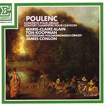 Poulenc: Concerto Pour Orgue (Organ Concertos) Concerto En Sol Mineur/ Concet Champetre [Audio CD]