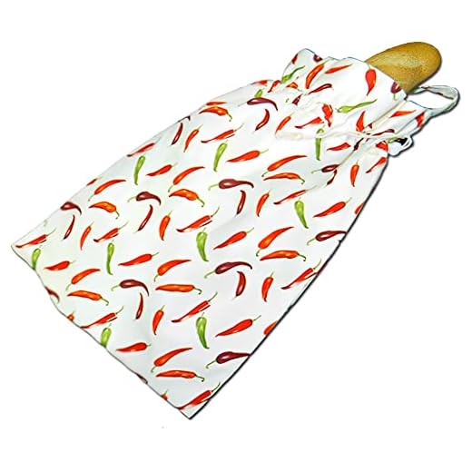 SACASAC ® Bolsa para el Pan en Tela - Microrespirante -42x5x35cm - Made in France