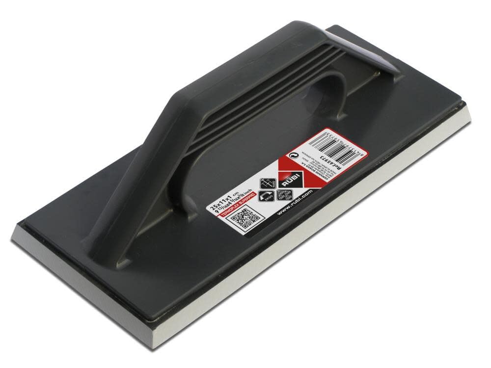 RUBI 65973 Llana de goma para juntas de plástico, Gris