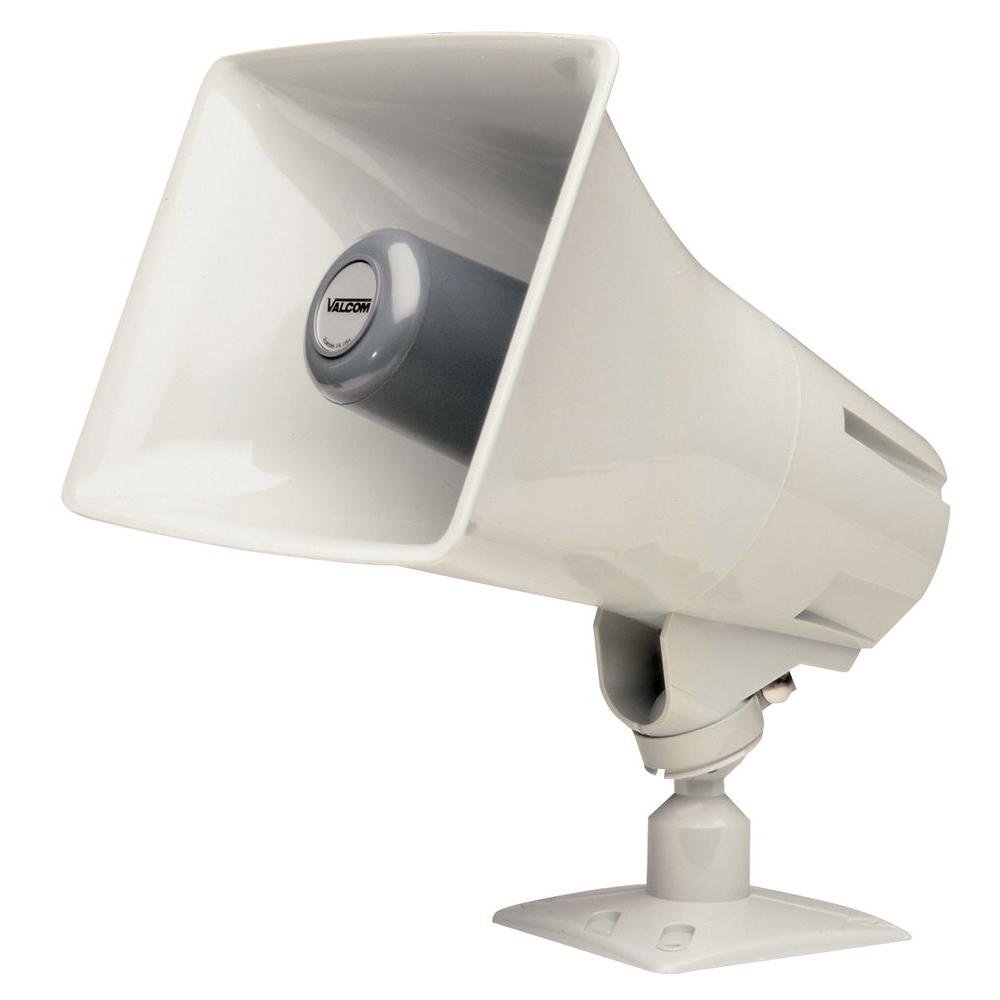 VALCOM Talkback Paging Horn - Gray
