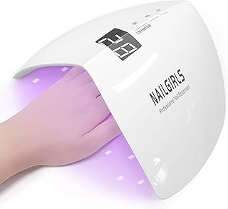 UV Light for Nails - NAILGIRLS 54W Nail Dryer, UV Nail Lamp with 3 Timer Setting, UV Led Nail Lamp with Automatic Sensor, ...