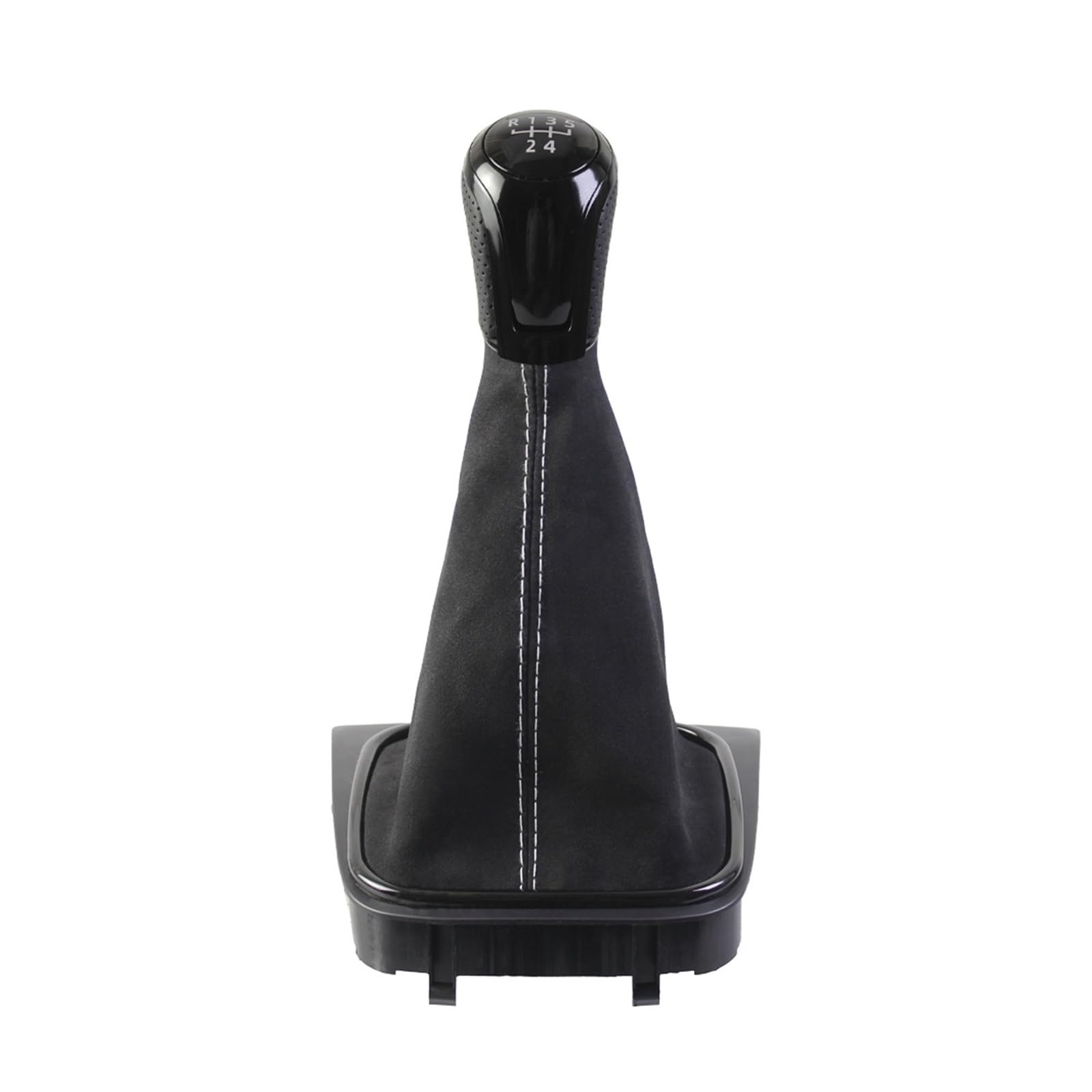 AMYALIN Car Gear Shift Knob for VW for Golf 6 for Jetta MK6 2010-2014 Manual Gear Shift Knob Shifter Lever Head Vehicle Replacement Parts(for 5 Speed)