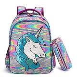 Regalo perfecto: tres bolsas escolares con diferentes patrones de dibujos animados son muy adecuadas para actividades en interiores y exteriores, incluyendo escuela, viajes, compras, camping, senderismo, deportes, etc. Son versátiles y son regalos prácticos para niños y amigos.