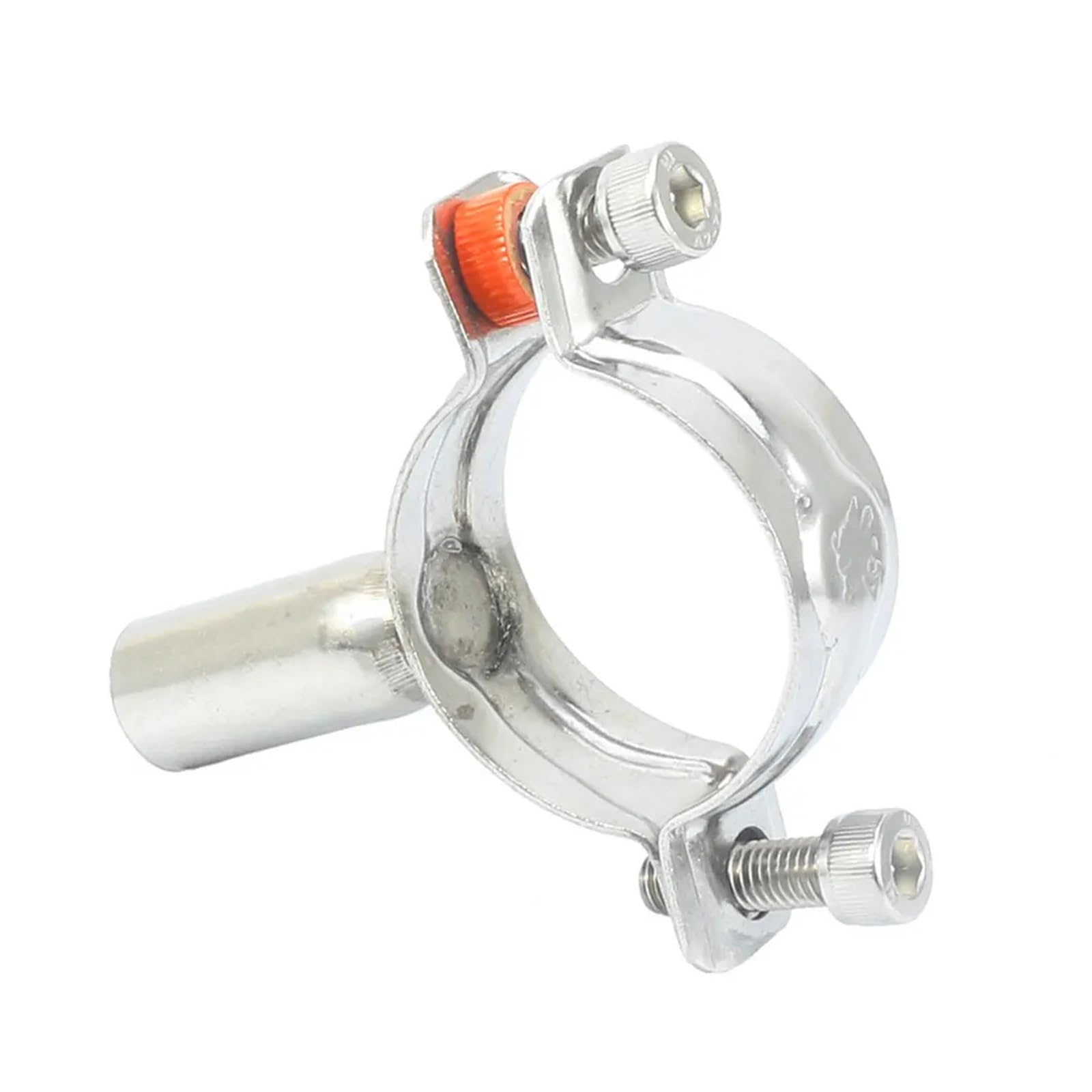 Il supporto for morsetto for gancio for tubi in acciaio inossidabile 304 si adatta a con diametro esterno di 8-325 mm, 19, lunghezza 45(FIT 325MM OD TUBE-NO BASE PLATE)