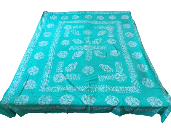 Grassroot Galery Comfortable Pure Cotton Batik Bedsheets for Double beds