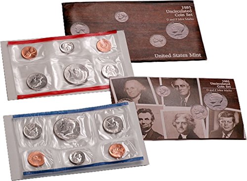 1985 - U.S. Mint Set - 10 coin Uncirculated