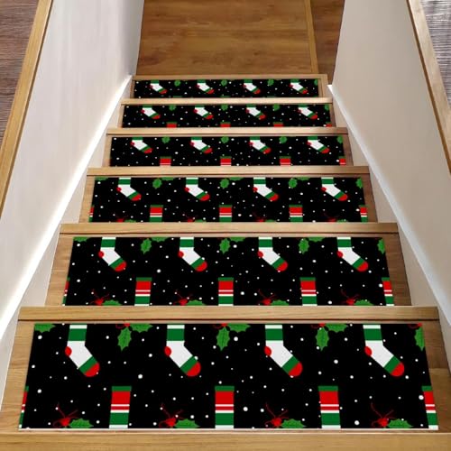Tapis d'escalier antidérapant haut de gamme envers TPE lot de 15 - 2