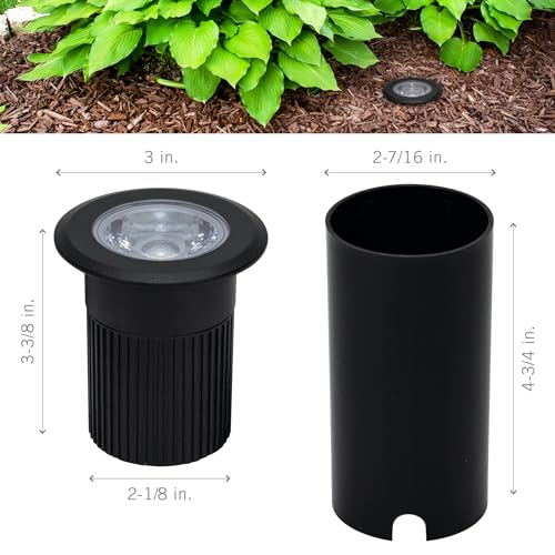 Image of Armacost Lighting 10W Inground Well LED Landscape Light - Soft White 3000K (411000)