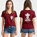 Vpeinsay My Worship is Loud Because My Wounds were Deep Shirt Jesus Faith T-Shirt