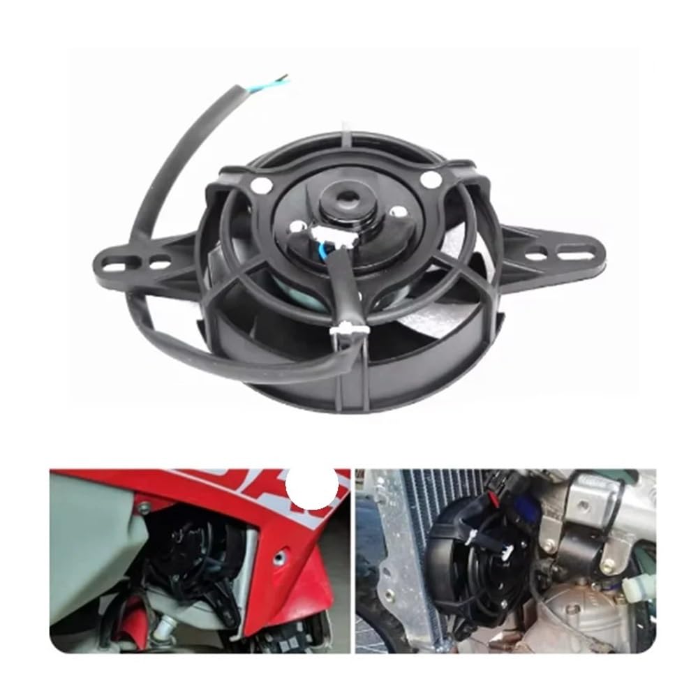 Motocicleta Radiador Ventilador Ventilador Refrigeración Radiador Aceite Motocicleta Adecuado para Vehículos Todo Terreno UTV Karts Todo Terreno Cuatro Ruedas 150 CC 200 CC Y 250 CC